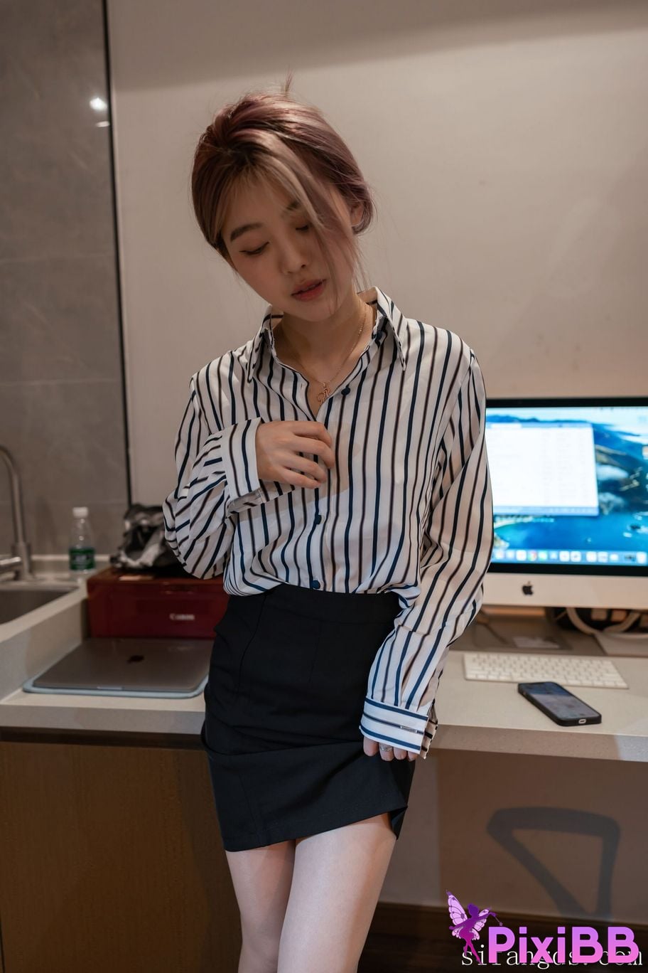 ISS series custom made Cute college girl PixiBB.COM 025