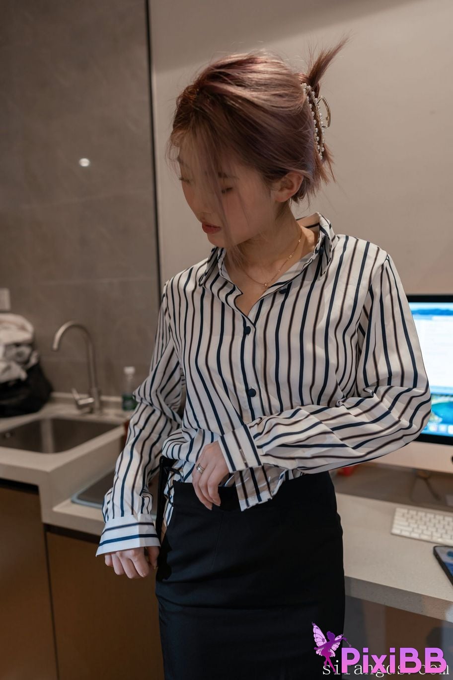 ISS series custom made Cute college girl PixiBB.COM 033