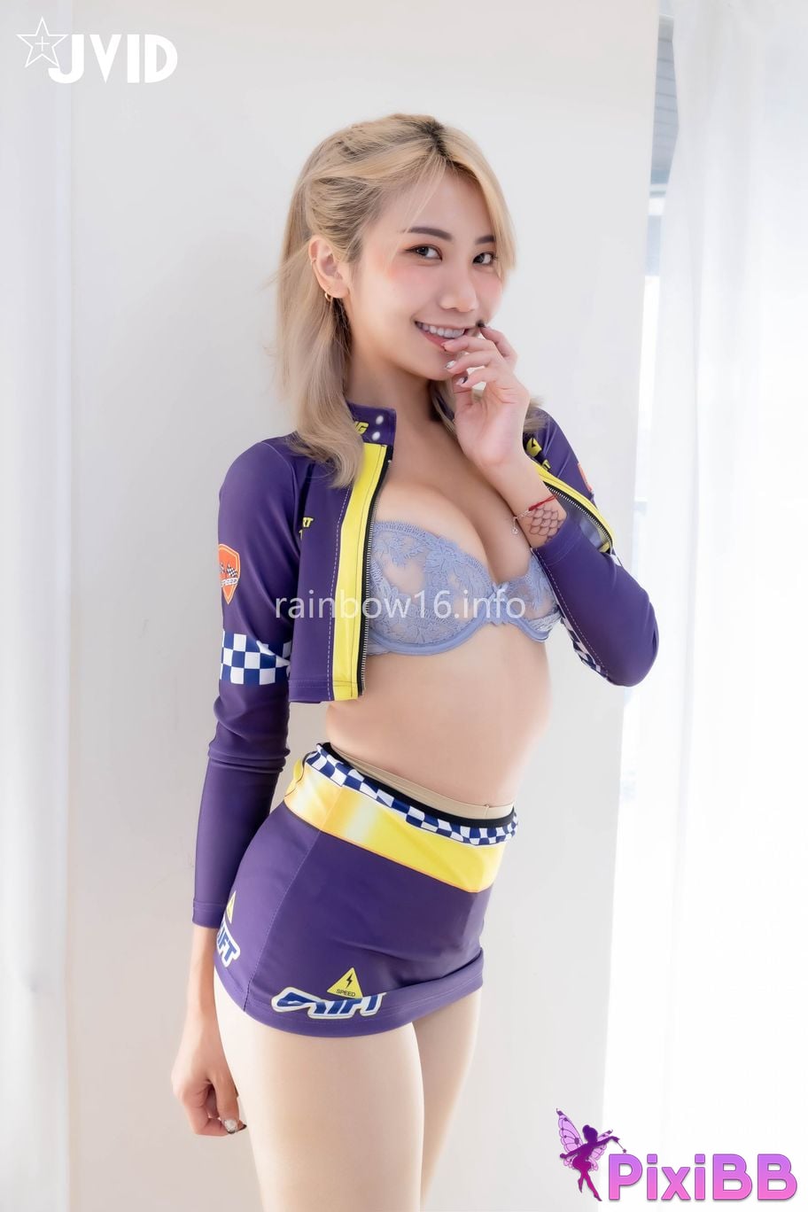 JVID Eve butterfly Ash Si Dian Quan Lu Shou Ci He Ti Zhen Cang Sai Che Nu Lang You Liang Wa Mei Jiao Lei Bian Huo PixiBB.COM 048