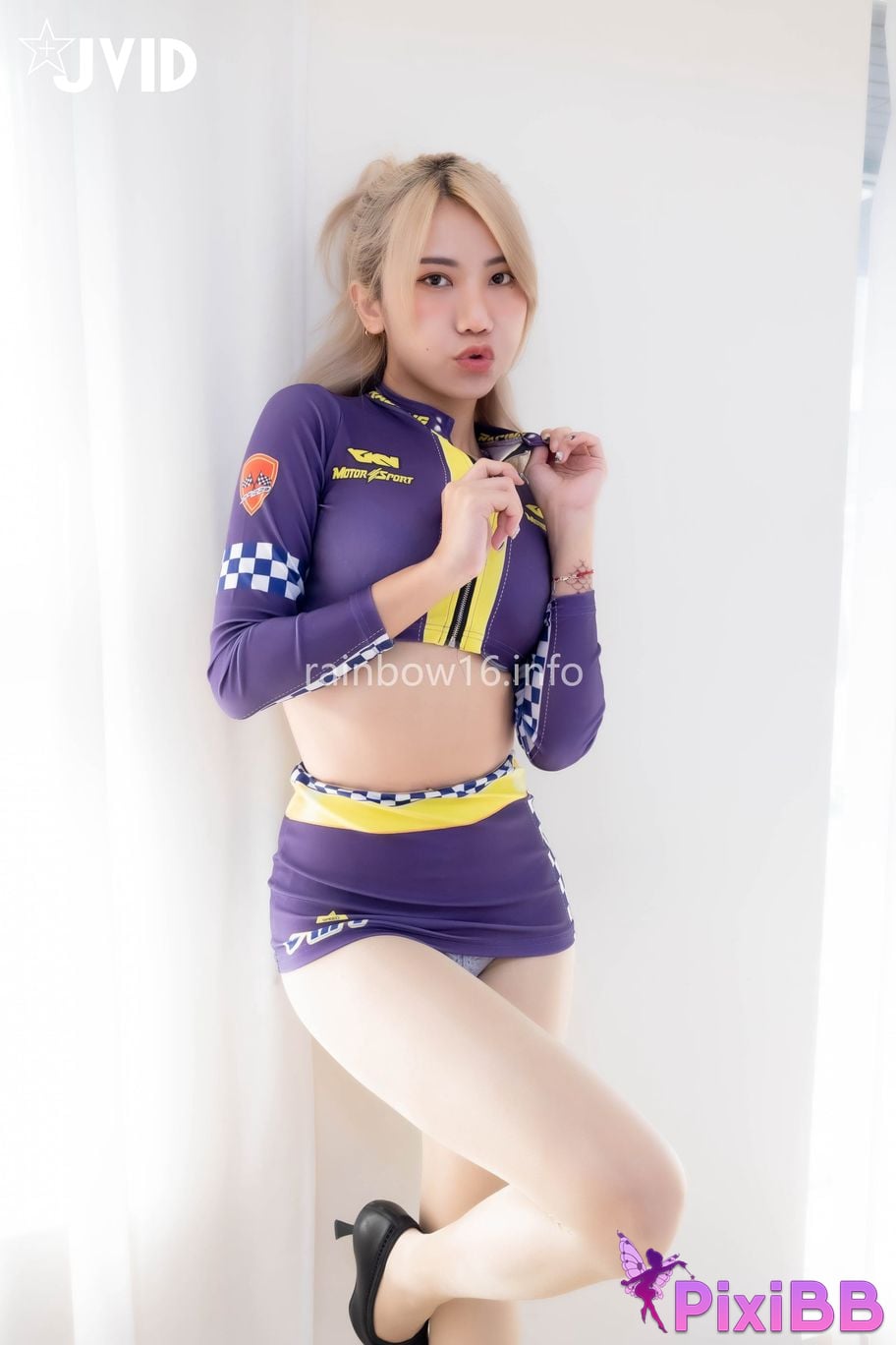 JVID Eve butterfly Ash Si Dian Quan Lu Shou Ci He Ti Zhen Cang Sai Che Nu Lang You Liang Wa Mei Jiao Lei Bian Huo PixiBB.COM 049