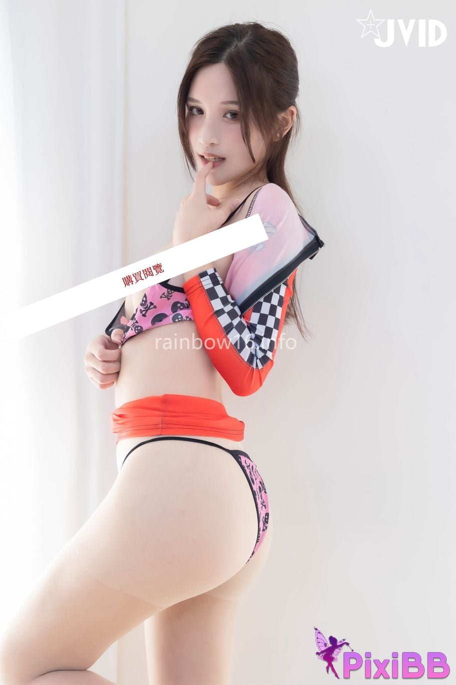 JVID Eve butterfly Ash Si Dian Quan Lu Shou Ci He Ti Zhen Cang Sai Che Nu Lang You Liang Wa Mei Jiao Lei Bian Huo PixiBB.COM 098