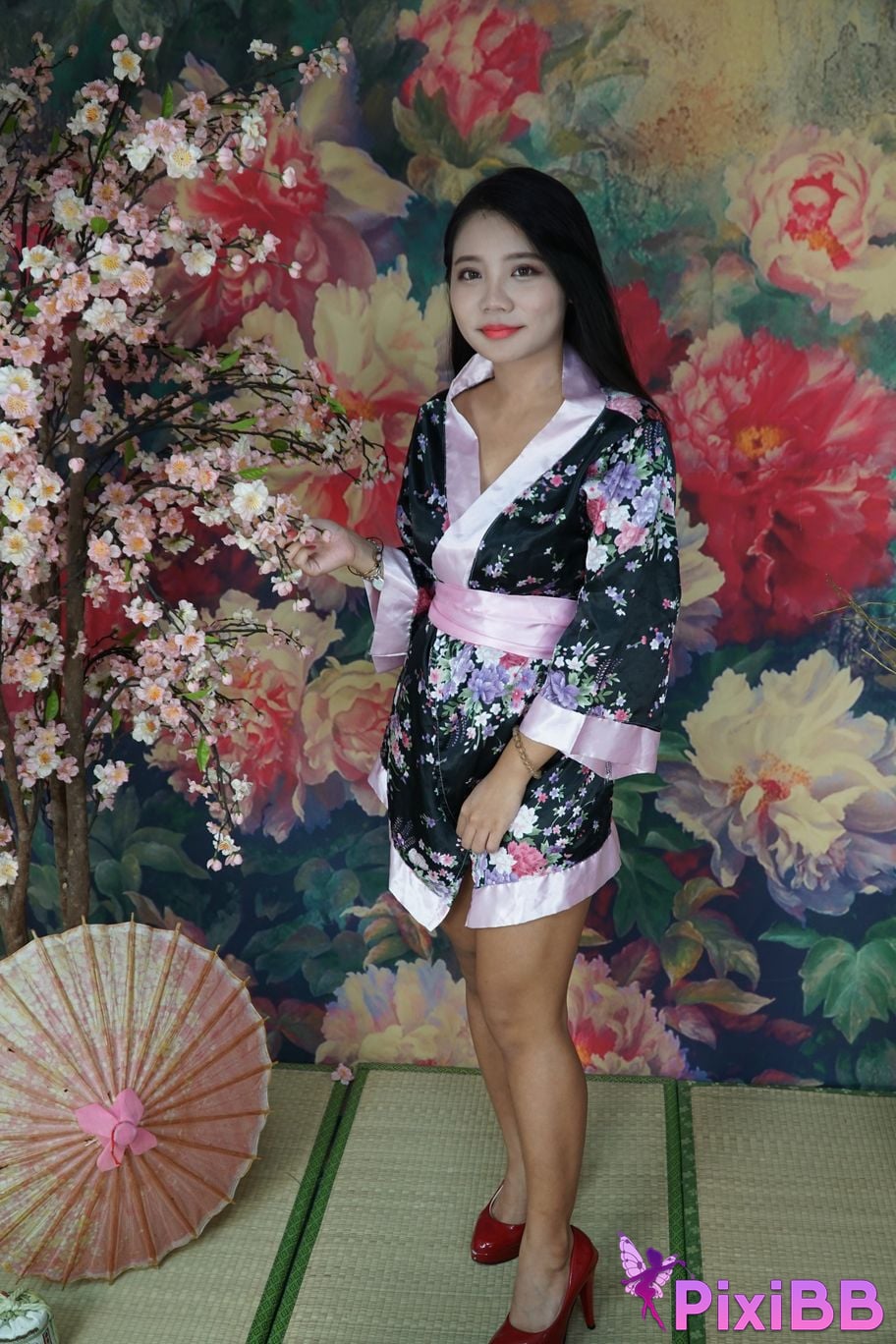 Private Photoshoot Xixi Plump royal sister Japanese style full scale private shooting PixiBB.COM 001