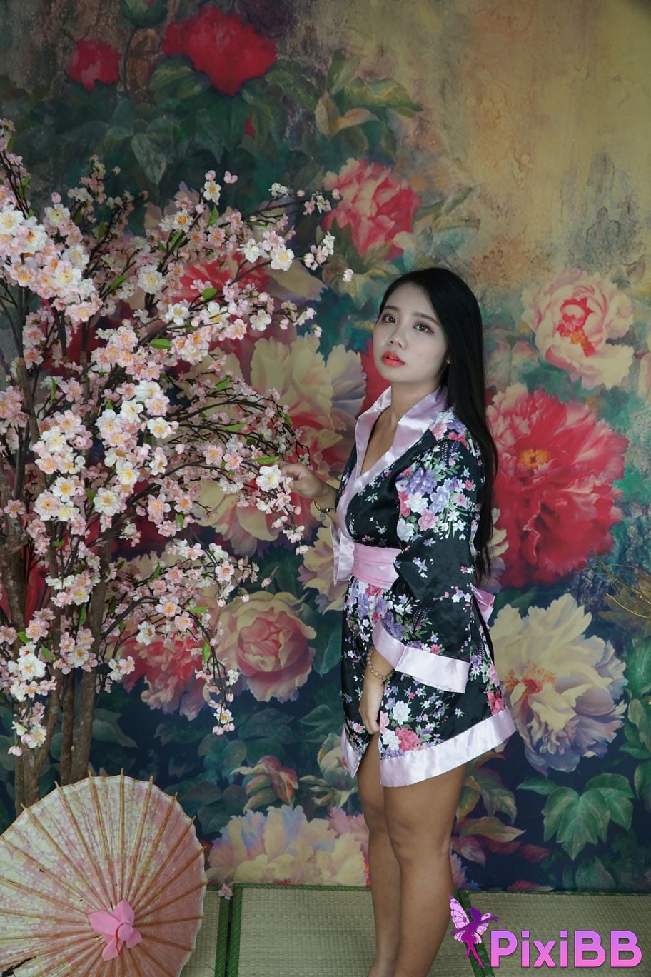 Private Photoshoot Xixi Plump royal sister Japanese style full scale private shooting PixiBB.COM 004