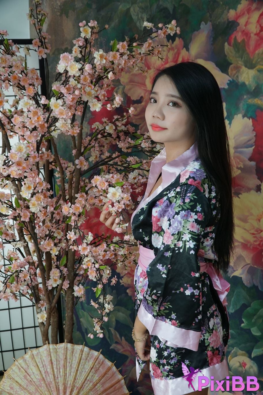 Private Photoshoot Xixi Plump royal sister Japanese style full scale private shooting PixiBB.COM 006