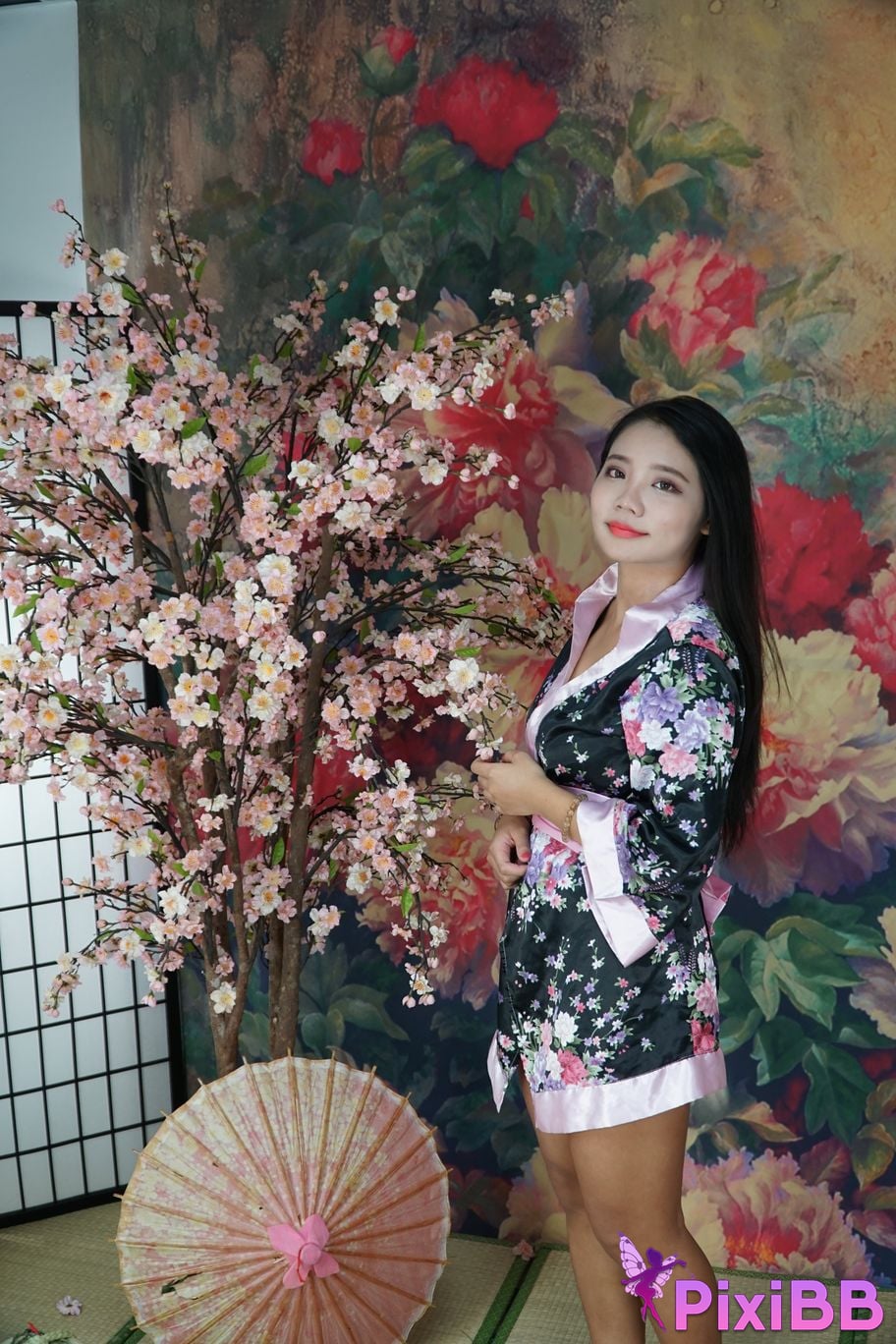 Private Photoshoot Xixi Plump royal sister Japanese style full scale private shooting PixiBB.COM 008