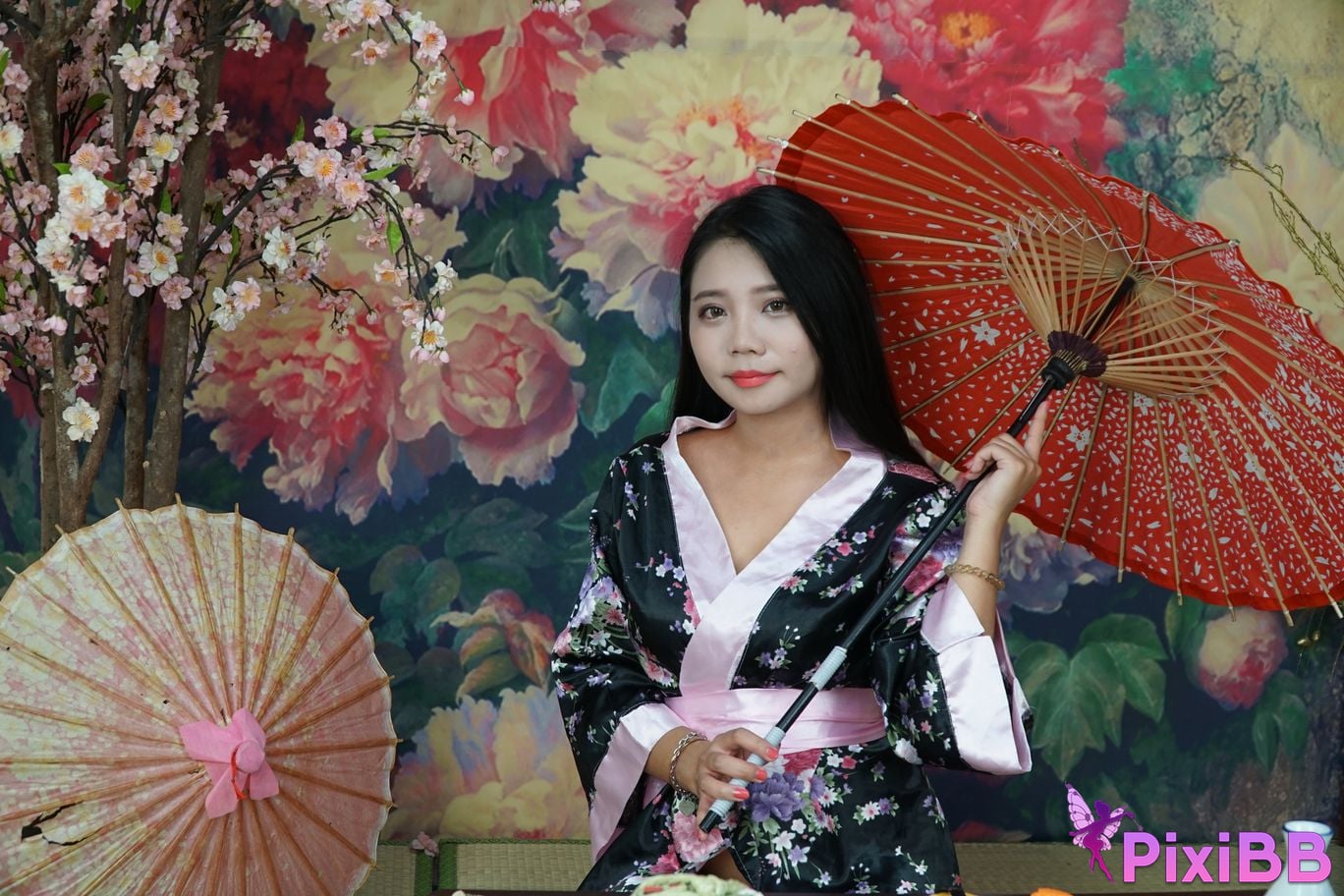 Private Photoshoot Xixi Plump royal sister Japanese style full scale private shooting PixiBB.COM 010