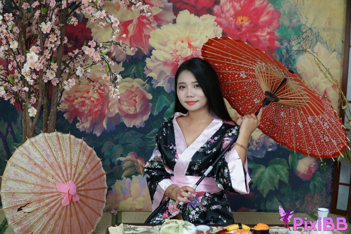 Private Photoshoot Xixi Plump royal sister Japanese style full scale private shooting PixiBB.COM 011