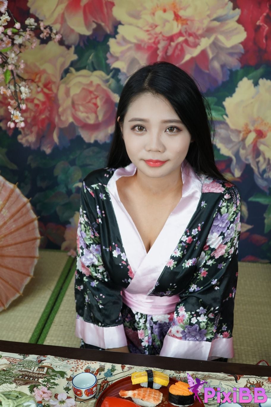 Private Photoshoot Xixi Plump royal sister Japanese style full scale private shooting PixiBB.COM 012