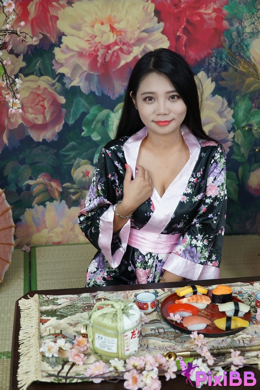 Private Photoshoot Xixi Plump royal sister Japanese style full scale private shooting PixiBB.COM 016