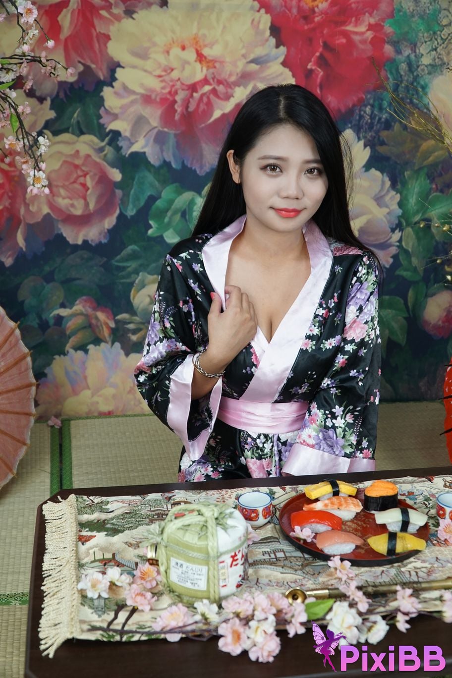 Private Photoshoot Xixi Plump royal sister Japanese style full scale private shooting PixiBB.COM 018