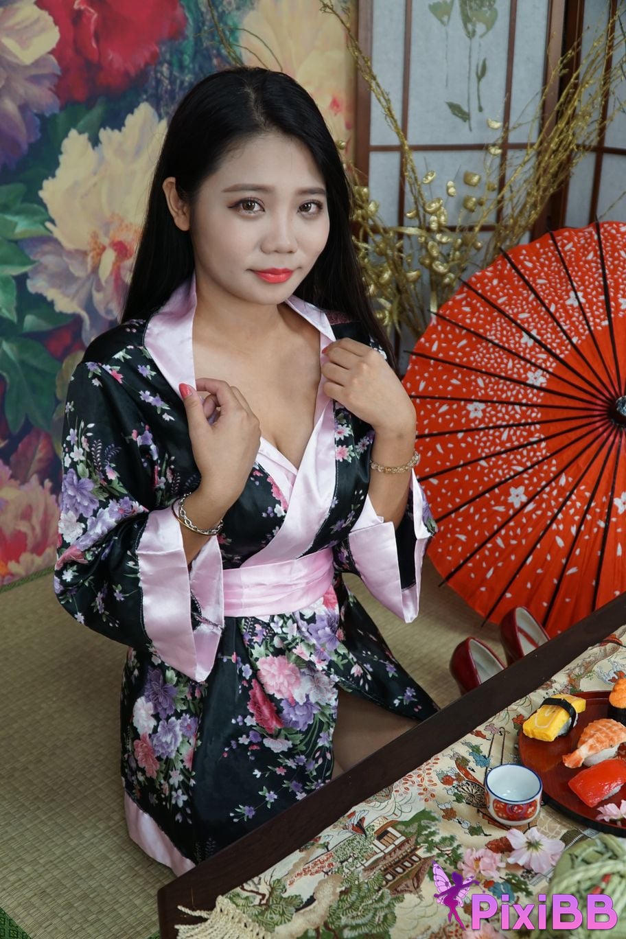 Private Photoshoot Xixi Plump royal sister Japanese style full scale private shooting PixiBB.COM 020