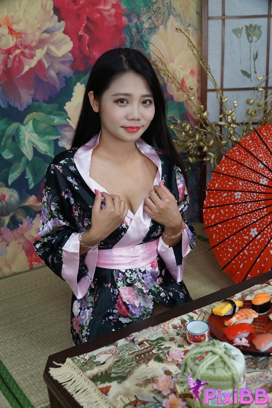 Private Photoshoot Xixi Plump royal sister Japanese style full scale private shooting PixiBB.COM 021