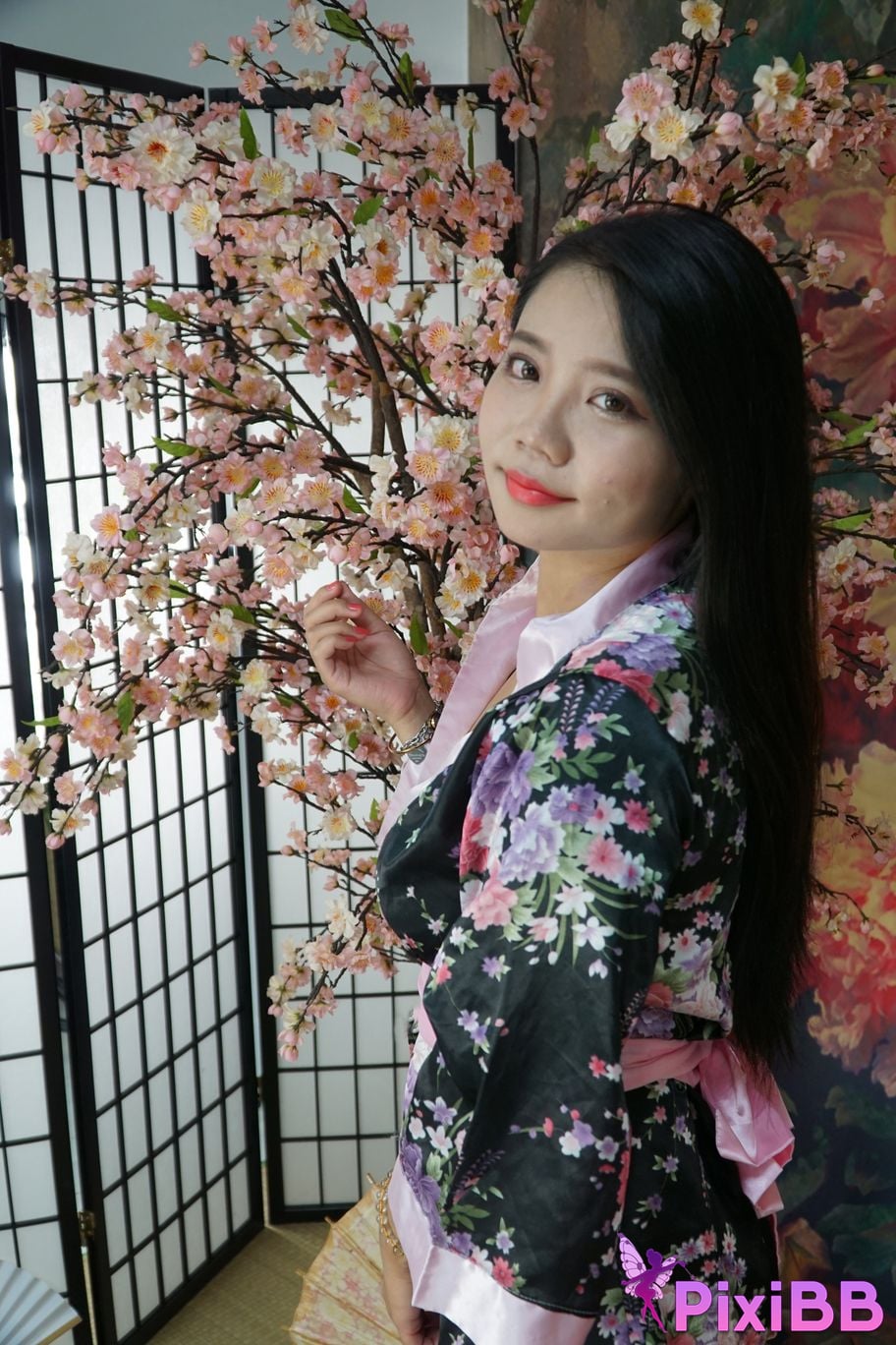 Private Photoshoot Xixi Plump royal sister Japanese style full scale private shooting PixiBB.COM 023