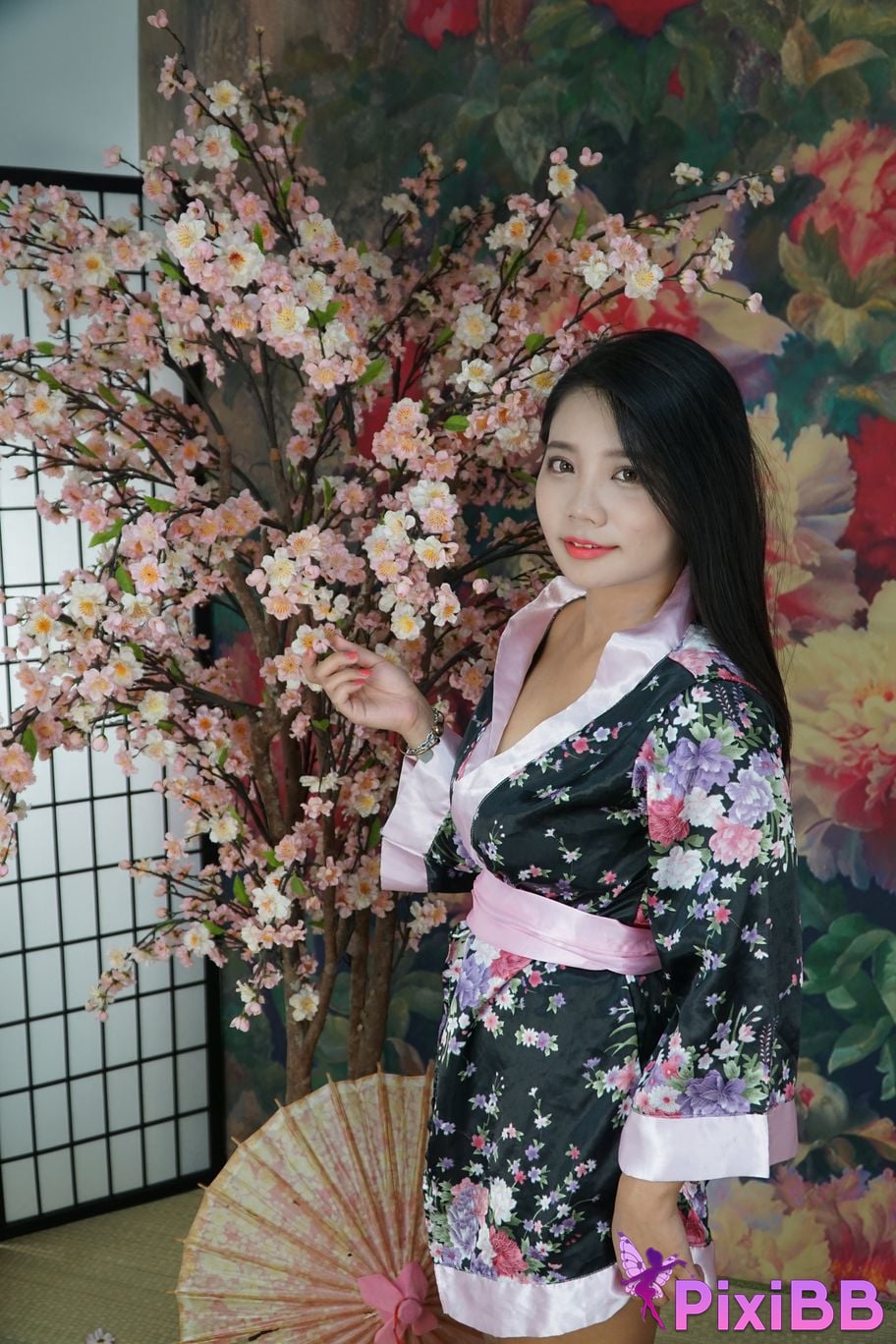 Private Photoshoot Xixi Plump royal sister Japanese style full scale private shooting PixiBB.COM 024