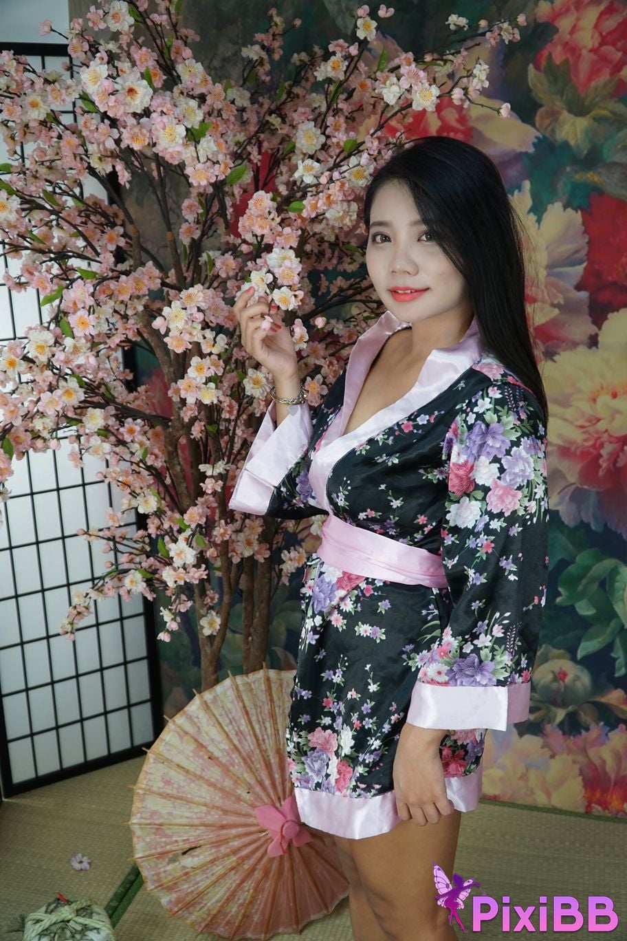 Private Photoshoot Xixi Plump royal sister Japanese style full scale private shooting PixiBB.COM 026