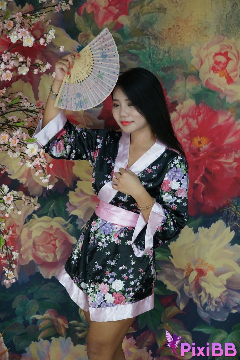 Private Photoshoot Xixi Plump royal sister Japanese style full scale private shooting PixiBB.COM 028