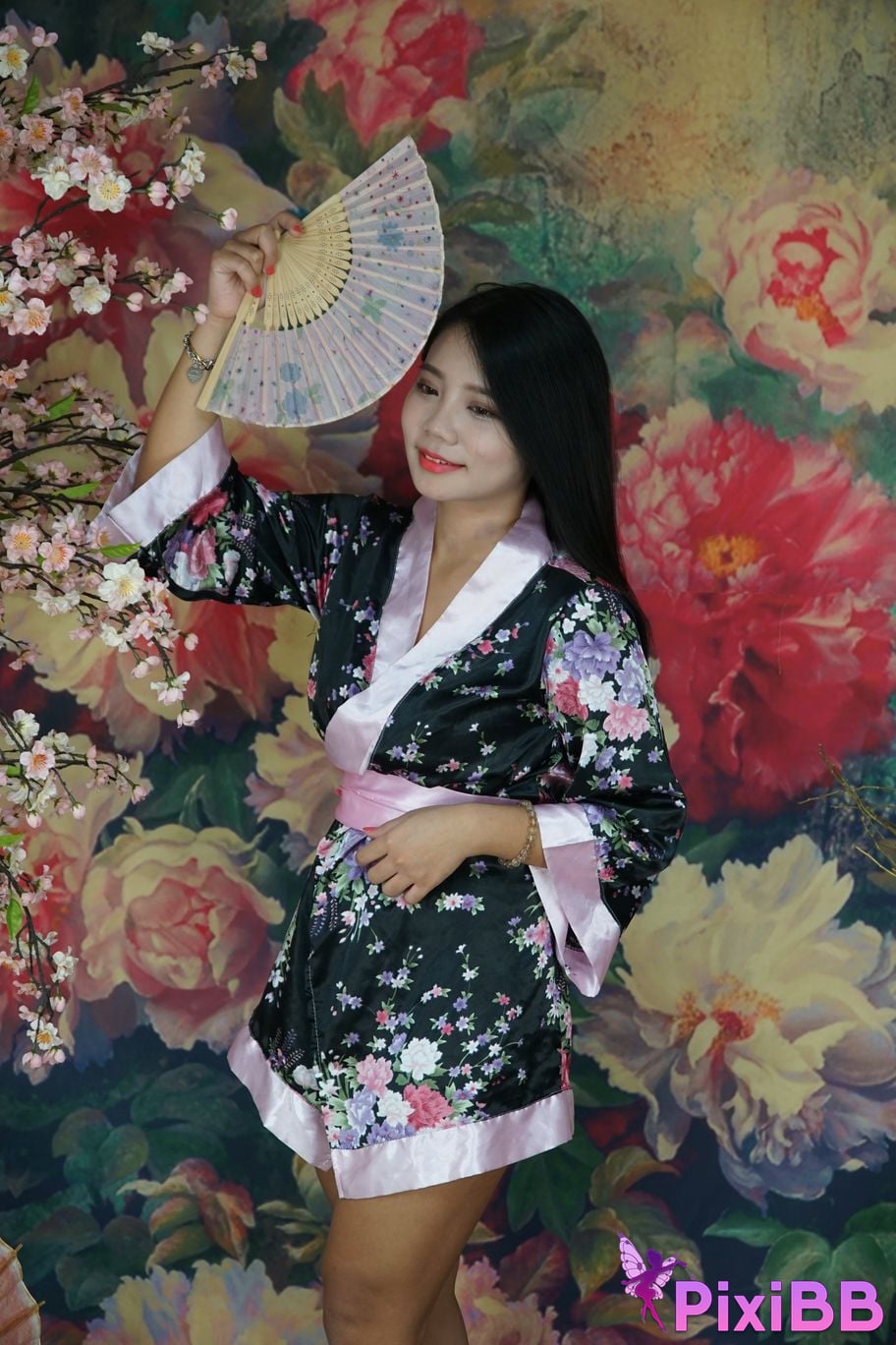 Private Photoshoot Xixi Plump royal sister Japanese style full scale private shooting PixiBB.COM 029