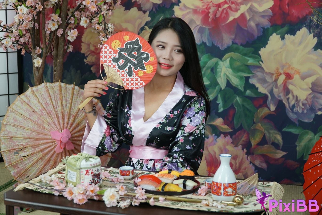 Private Photoshoot Xixi Plump royal sister Japanese style full scale private shooting PixiBB.COM 032