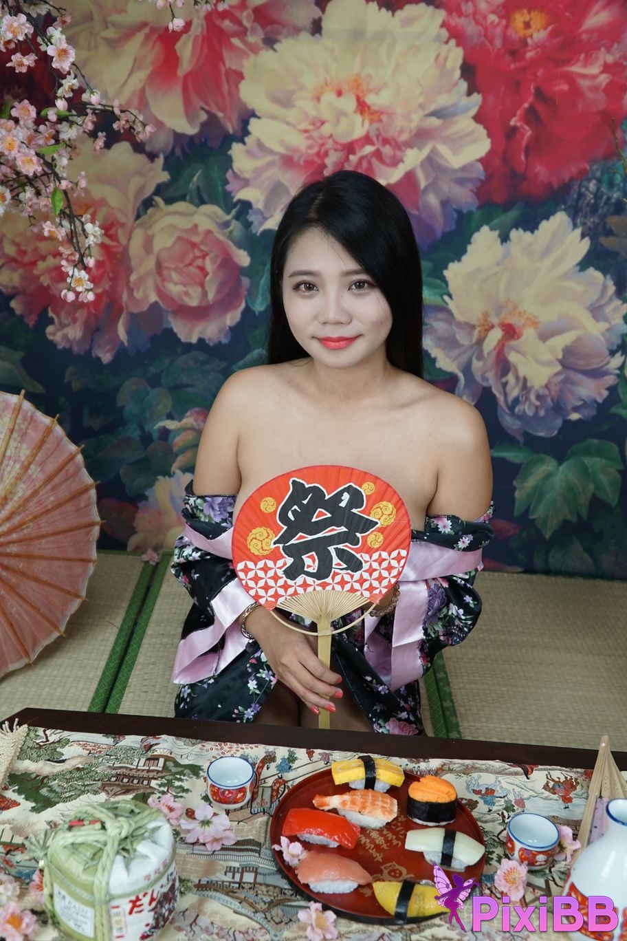 Private Photoshoot Xixi Plump royal sister Japanese style full scale private shooting PixiBB.COM 039