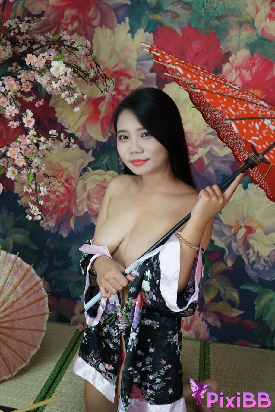 Private Photoshoot Xixi Plump royal sister Japanese style full scale private shooting PixiBB.COM 060