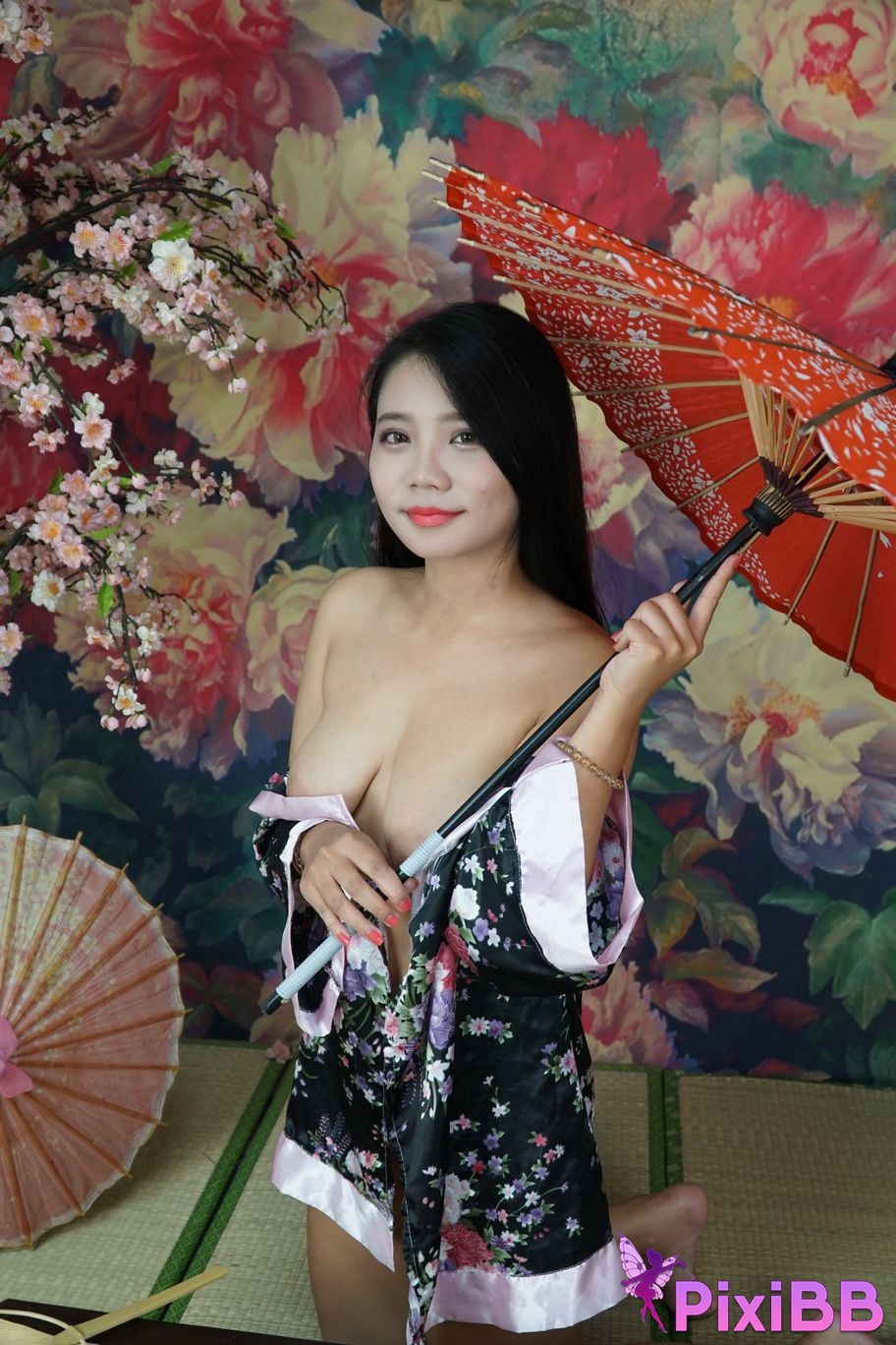 Private Photoshoot Xixi Plump royal sister Japanese style full scale private shooting PixiBB.COM 061