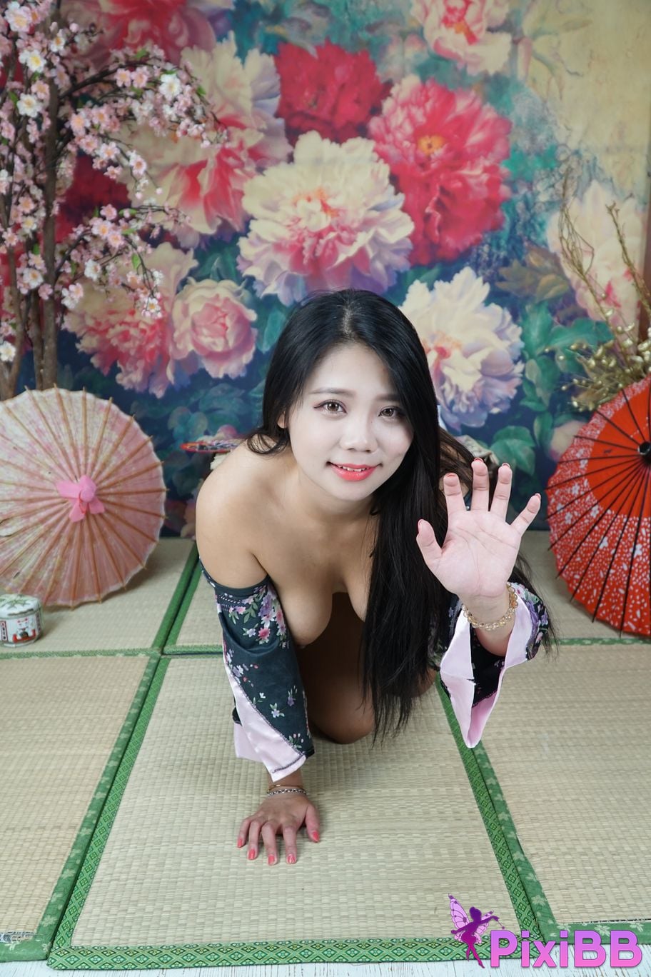 Private Photoshoot Xixi Plump royal sister Japanese style full scale private shooting PixiBB.COM 111