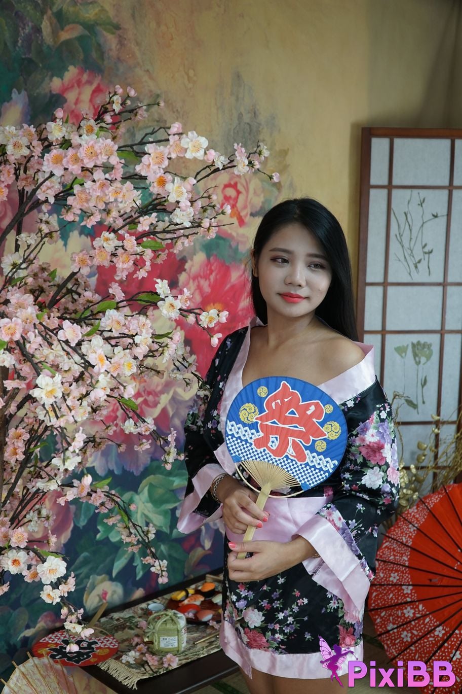 Private Photoshoot Xixi Plump royal sister Japanese style full scale private shooting PixiBB.COM 160