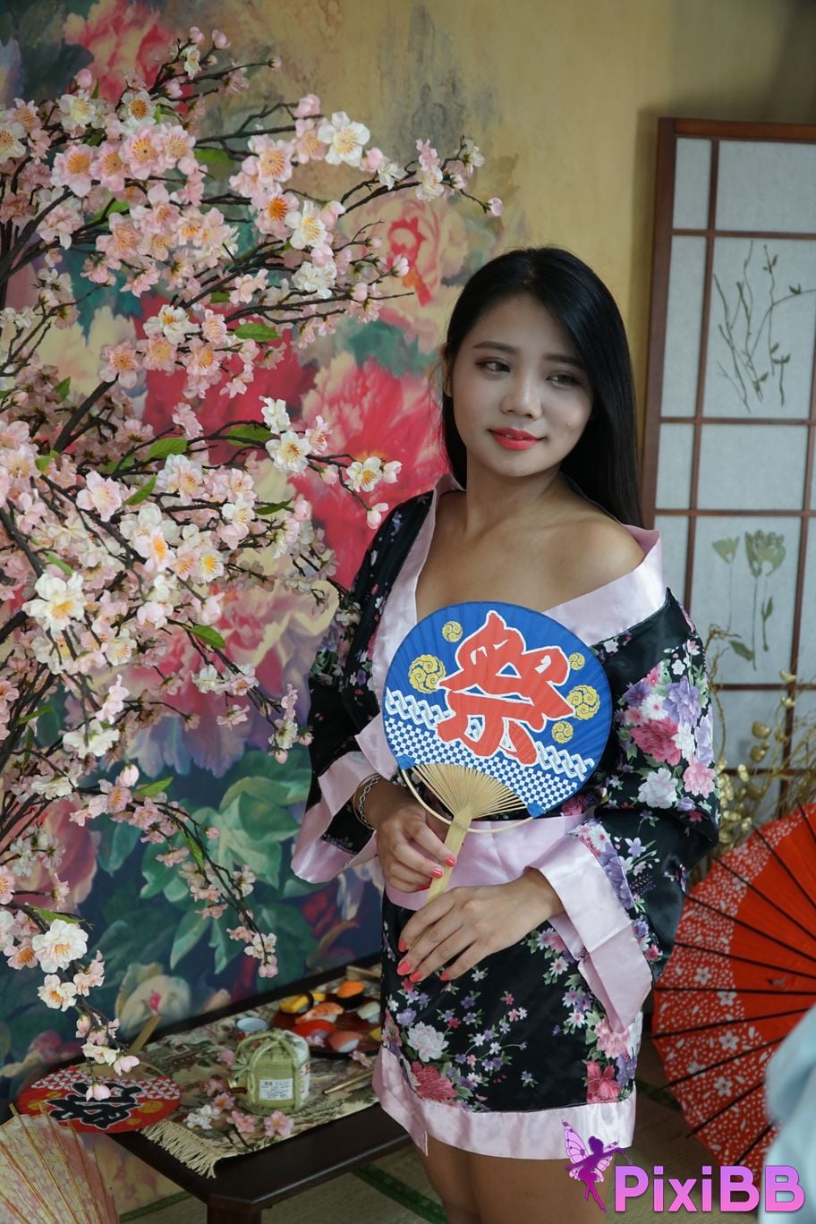 Private Photoshoot Xixi Plump royal sister Japanese style full scale private shooting PixiBB.COM 161