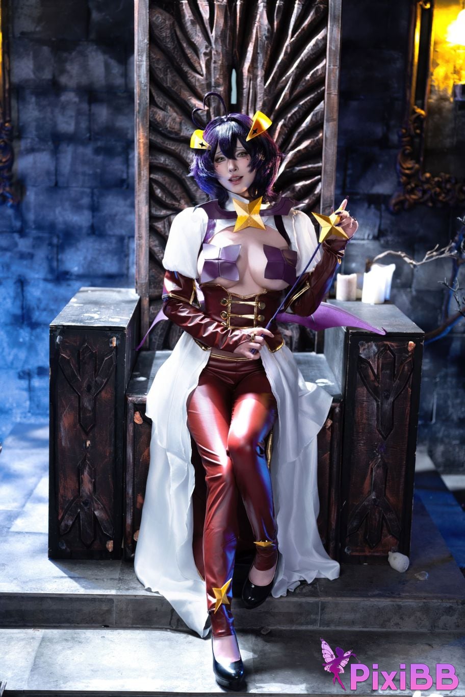 Cosplay Shimizu Yuno Ikutsu Taketo Hiiragi Maika x Araga Kamai PixiBB.COM 002