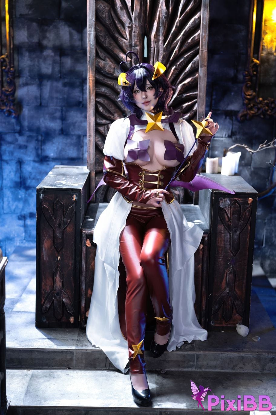 Cosplay Shimizu Yuno Ikutsu Taketo Hiiragi Maika x Araga Kamai PixiBB.COM 003