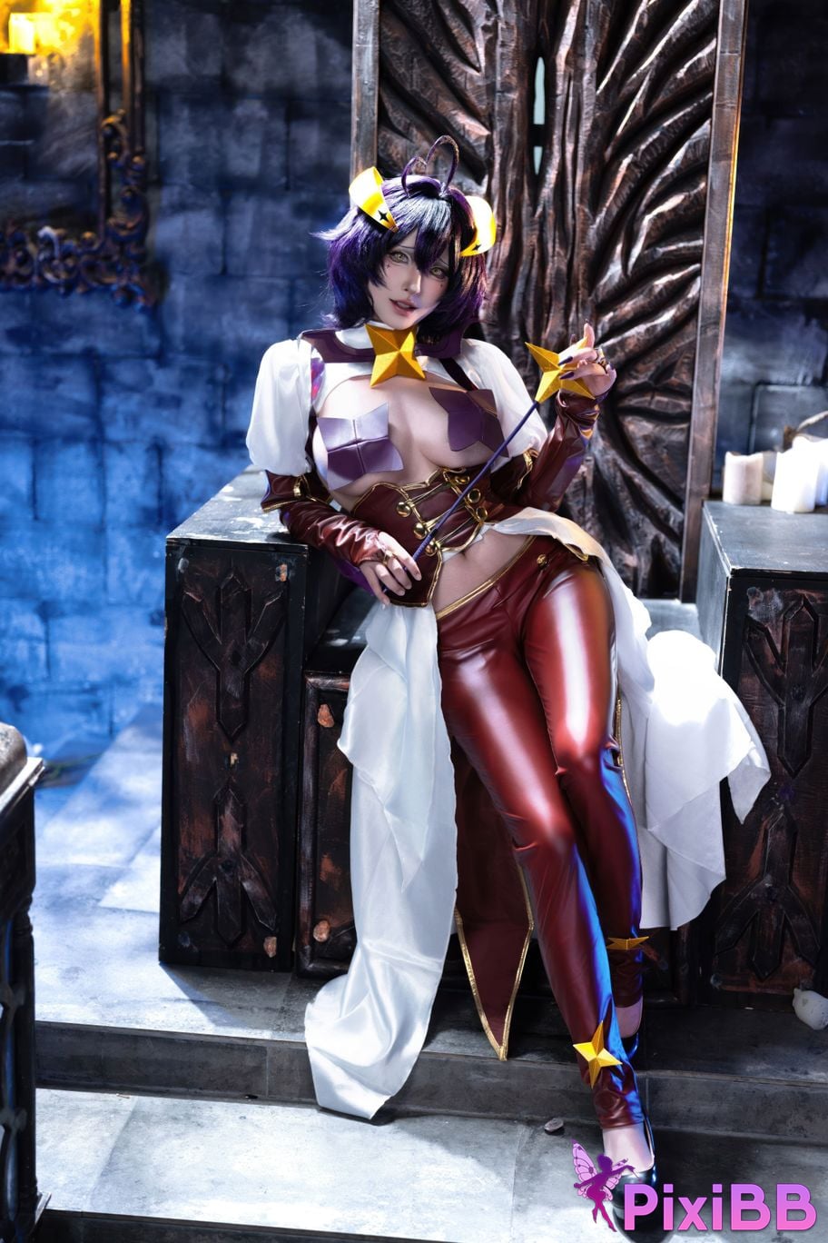 Cosplay Shimizu Yuno Ikutsu Taketo Hiiragi Maika x Araga Kamai PixiBB.COM 004