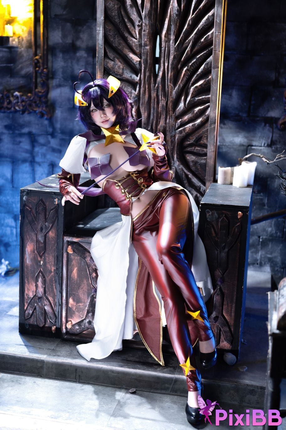 Cosplay Shimizu Yuno Ikutsu Taketo Hiiragi Maika x Araga Kamai PixiBB.COM 007