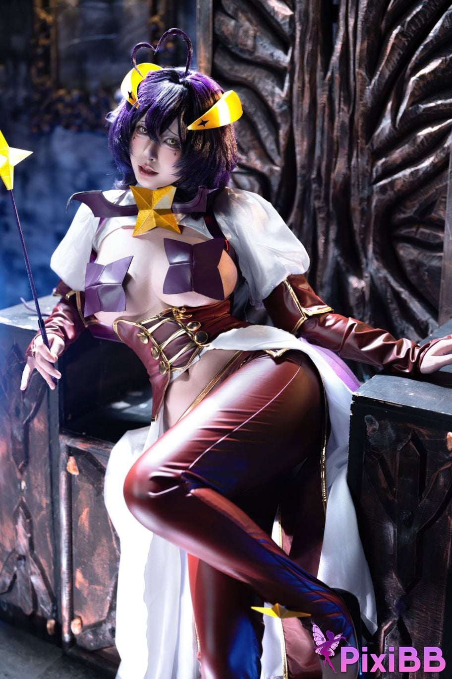 Cosplay Shimizu Yuno Ikutsu Taketo Hiiragi Maika x Araga Kamai PixiBB.COM 010