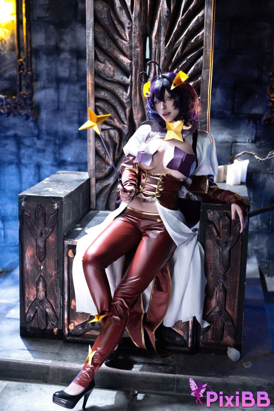 Cosplay Shimizu Yuno Ikutsu Taketo Hiiragi Maika x Araga Kamai PixiBB.COM 011