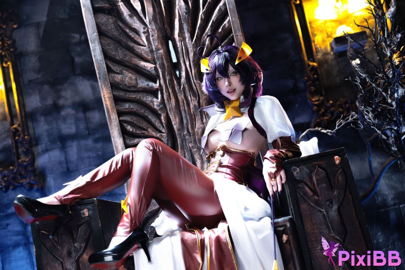 Cosplay Shimizu Yuno Ikutsu Taketo Hiiragi Maika x Araga Kamai PixiBB.COM 012