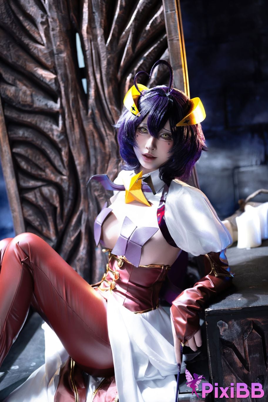 Cosplay Shimizu Yuno Ikutsu Taketo Hiiragi Maika x Araga Kamai PixiBB.COM 013