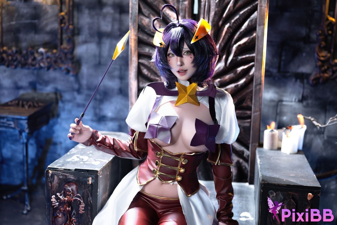 Cosplay Shimizu Yuno Ikutsu Taketo Hiiragi Maika x Araga Kamai PixiBB.COM 016