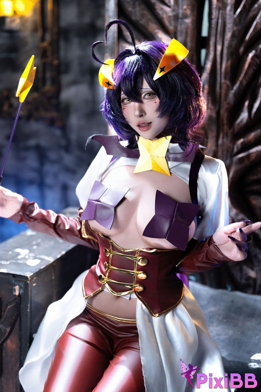 Cosplay Shimizu Yuno Ikutsu Taketo Hiiragi Maika x Araga Kamai PixiBB.COM 018