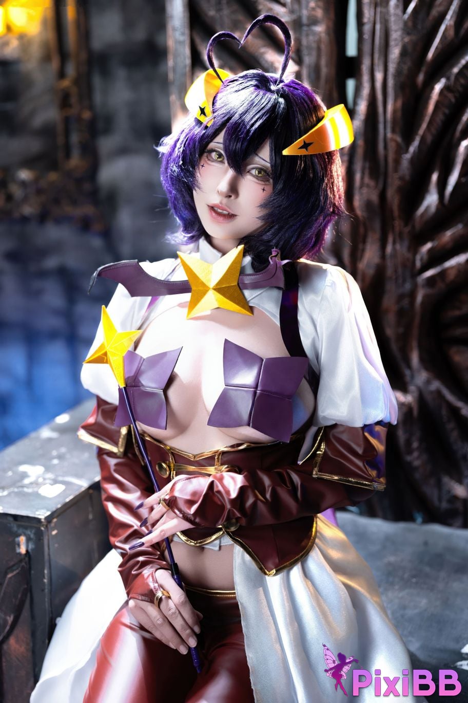 Cosplay Shimizu Yuno Ikutsu Taketo Hiiragi Maika x Araga Kamai PixiBB.COM 019