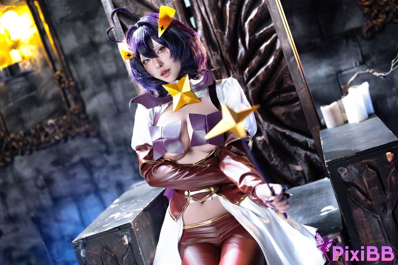 Cosplay Shimizu Yuno Ikutsu Taketo Hiiragi Maika x Araga Kamai PixiBB.COM 020