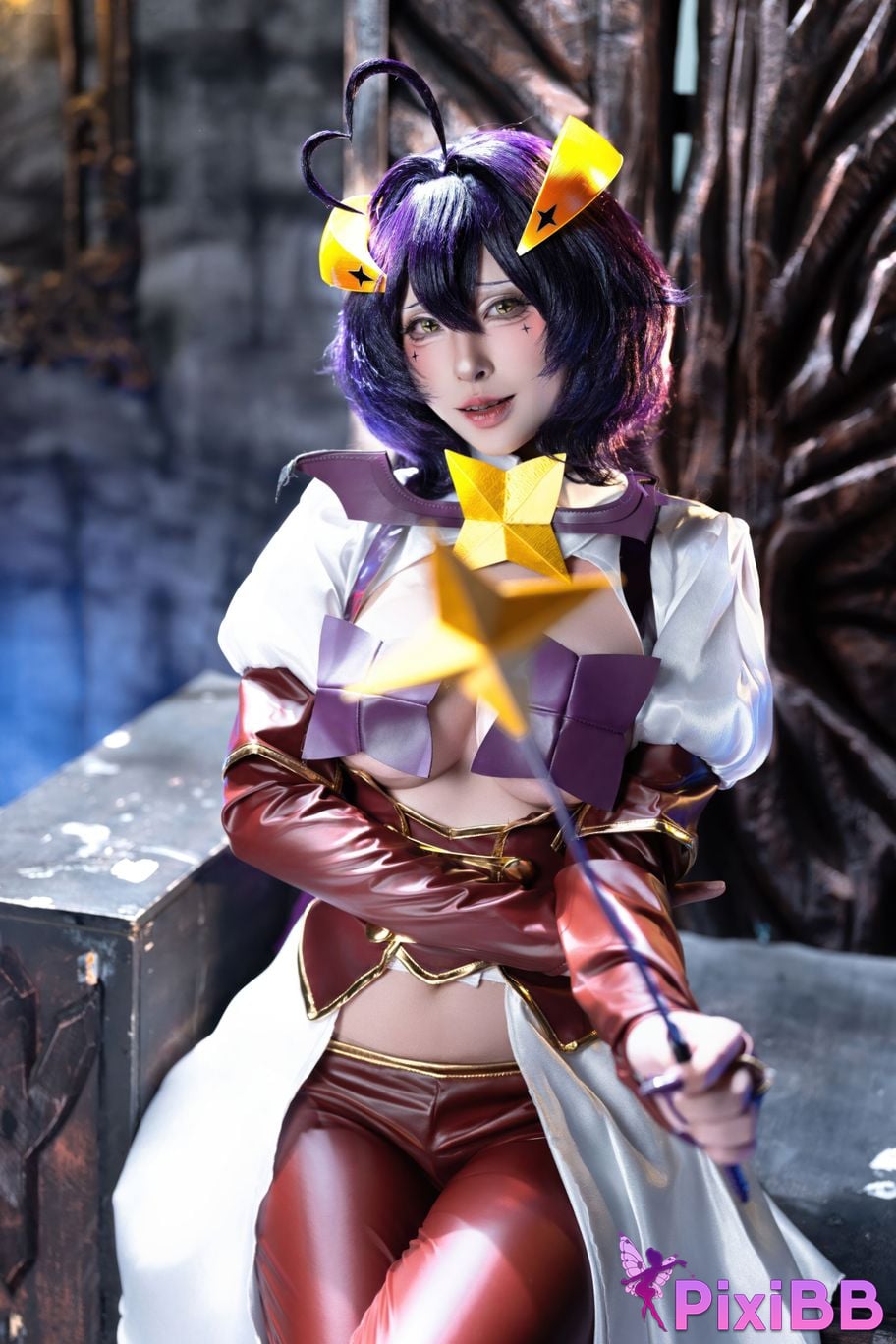 Cosplay Shimizu Yuno Ikutsu Taketo Hiiragi Maika x Araga Kamai PixiBB.COM 022