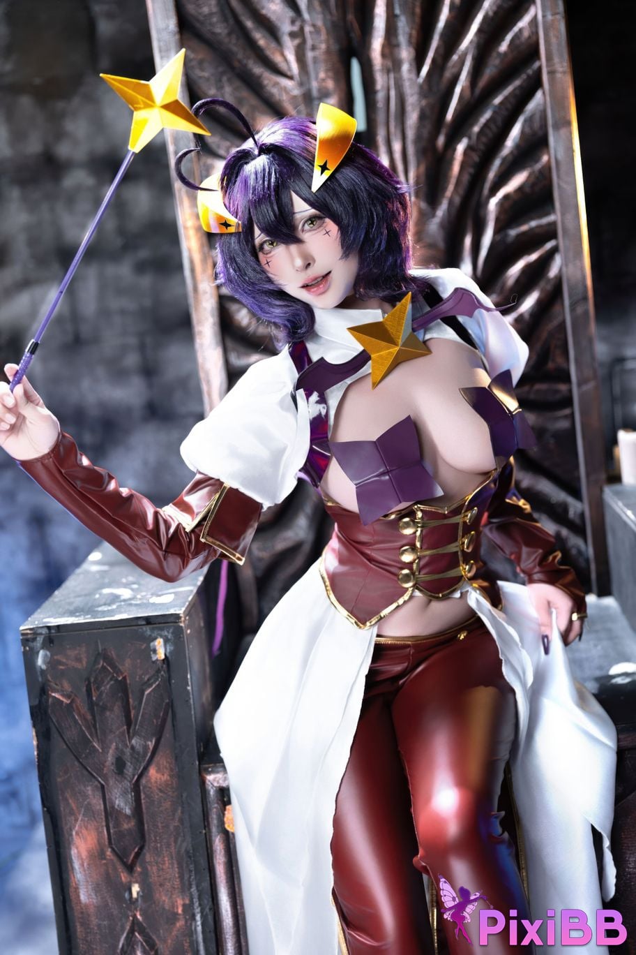 Cosplay Shimizu Yuno Ikutsu Taketo Hiiragi Maika x Araga Kamai PixiBB.COM 024