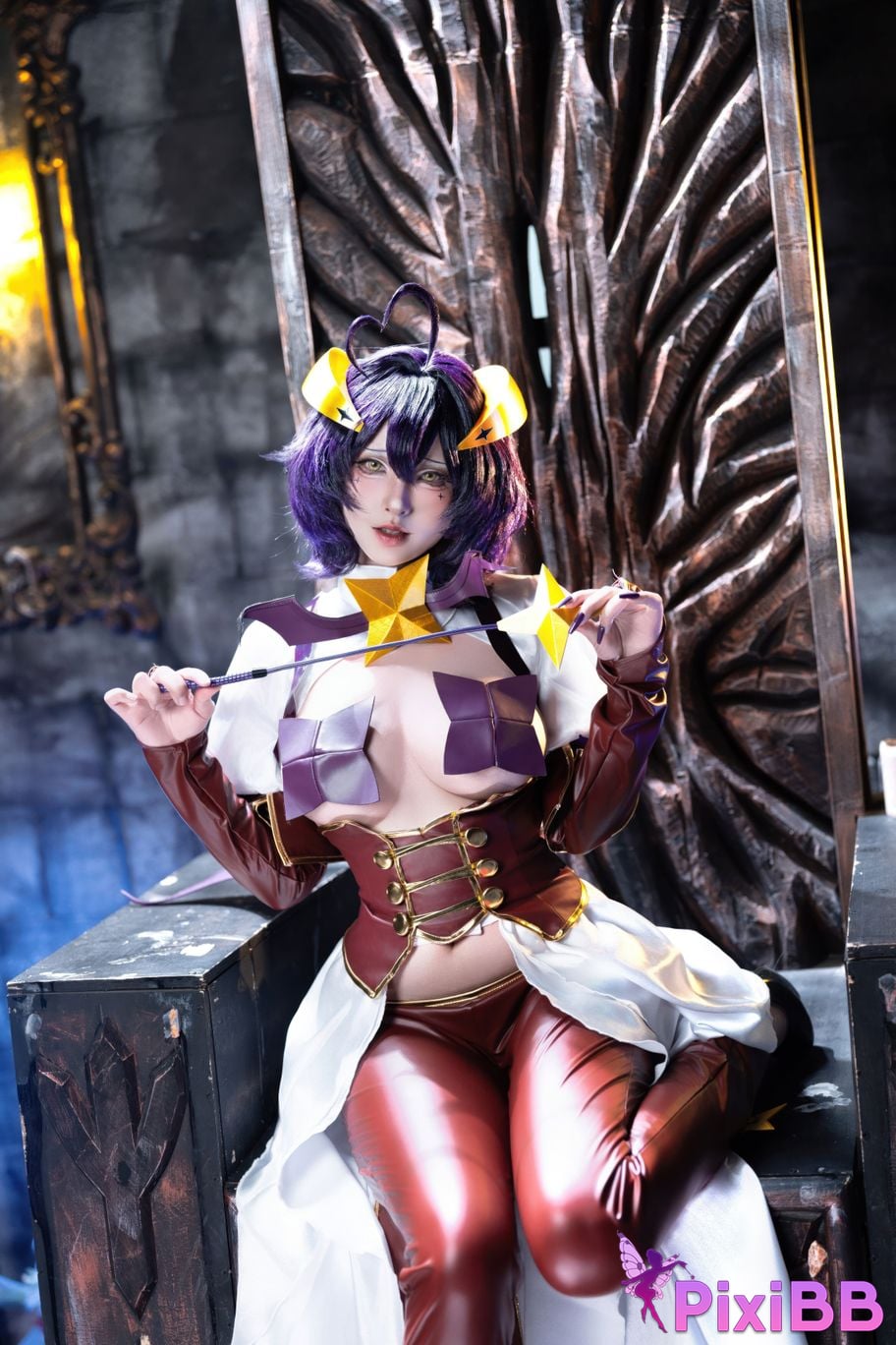 Cosplay Shimizu Yuno Ikutsu Taketo Hiiragi Maika x Araga Kamai PixiBB.COM 026