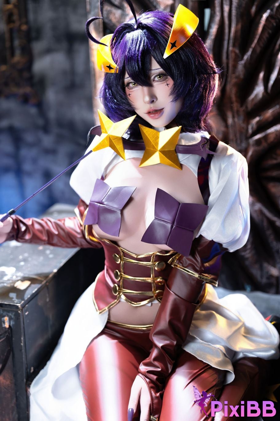 Cosplay Shimizu Yuno Ikutsu Taketo Hiiragi Maika x Araga Kamai PixiBB.COM 028