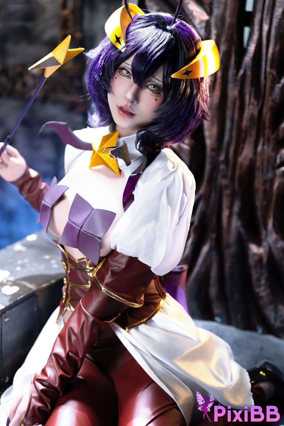 Cosplay Shimizu Yuno Ikutsu Taketo Hiiragi Maika x Araga Kamai PixiBB.COM 029