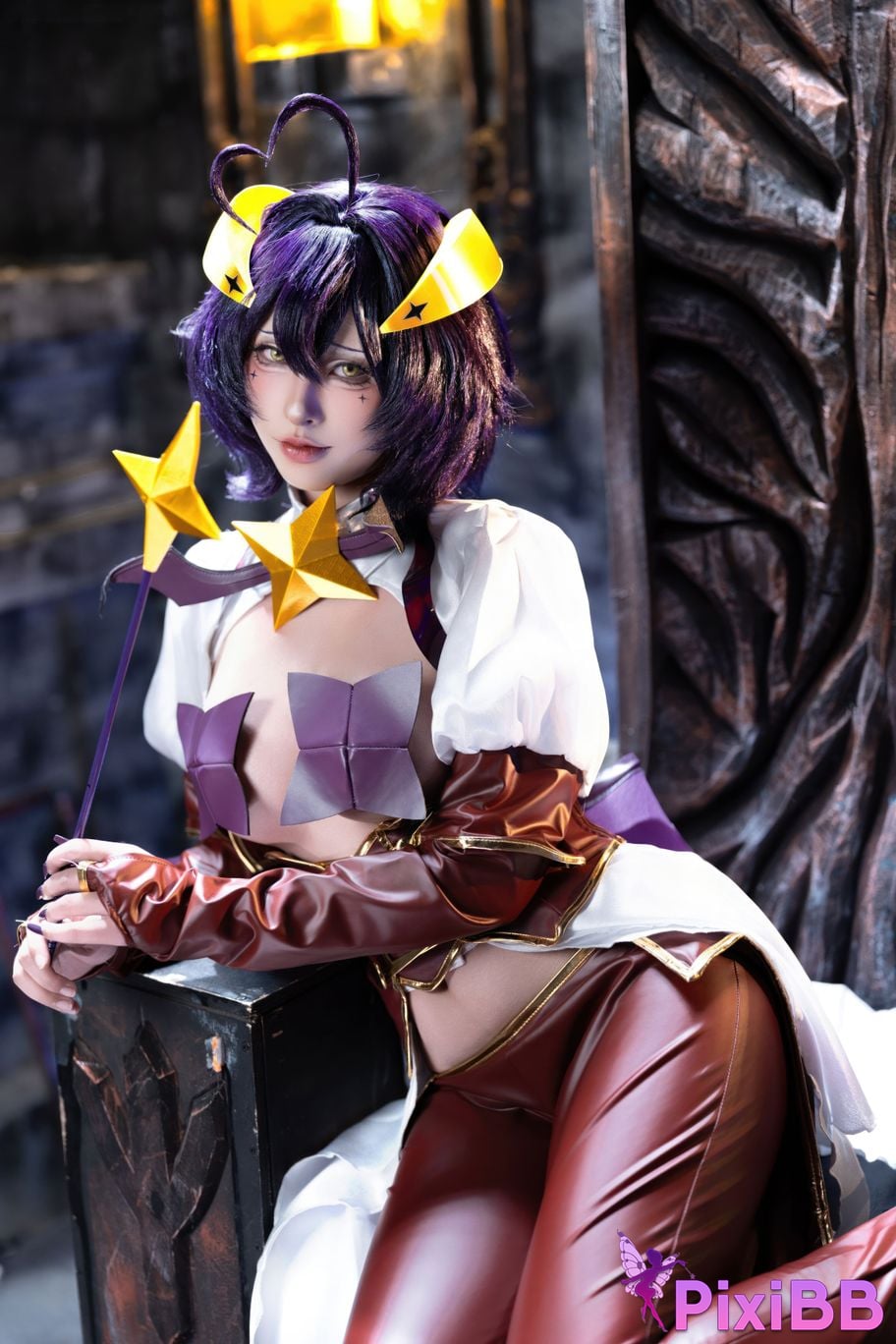 Cosplay Shimizu Yuno Ikutsu Taketo Hiiragi Maika x Araga Kamai PixiBB.COM 030