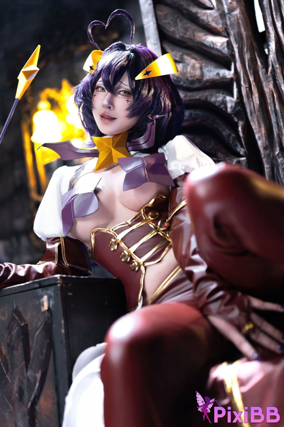 Cosplay Shimizu Yuno Ikutsu Taketo Hiiragi Maika x Araga Kamai PixiBB.COM 032