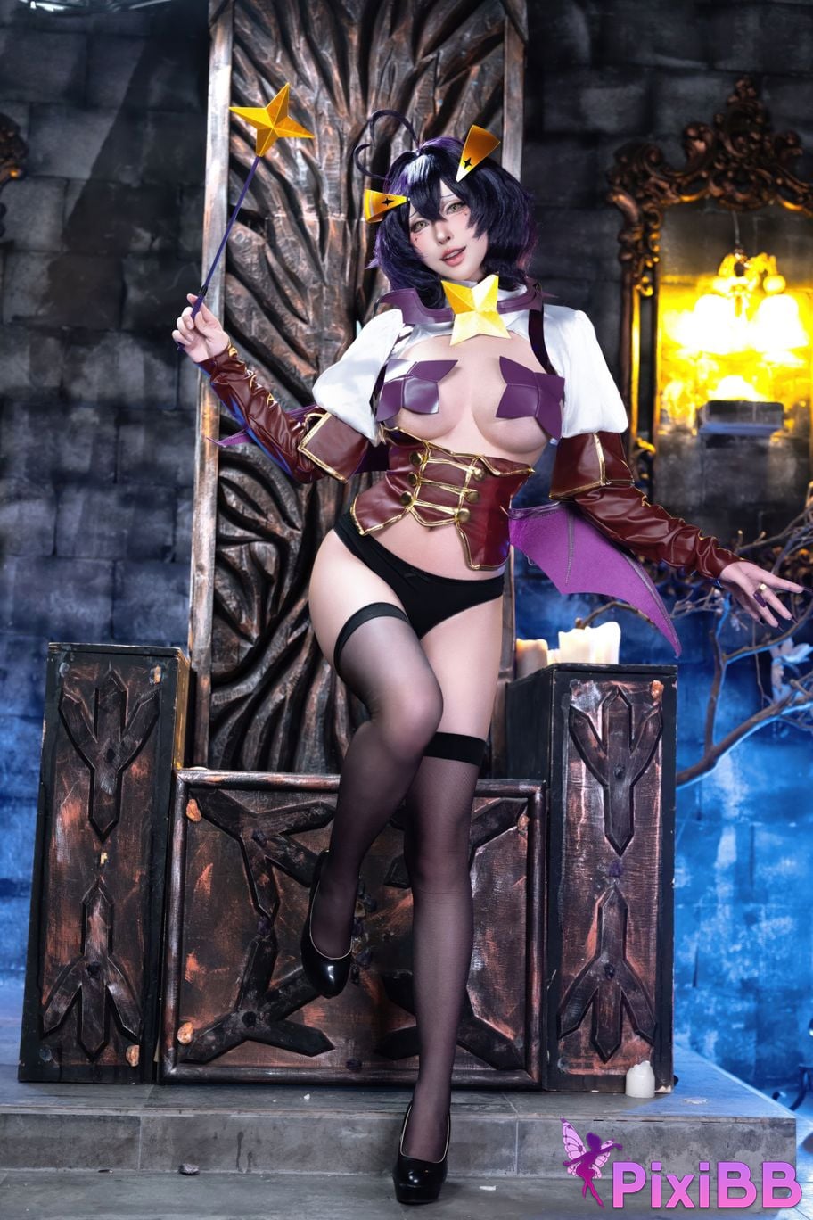 Cosplay Shimizu Yuno Ikutsu Taketo Hiiragi Maika x Araga Kamai PixiBB.COM 035