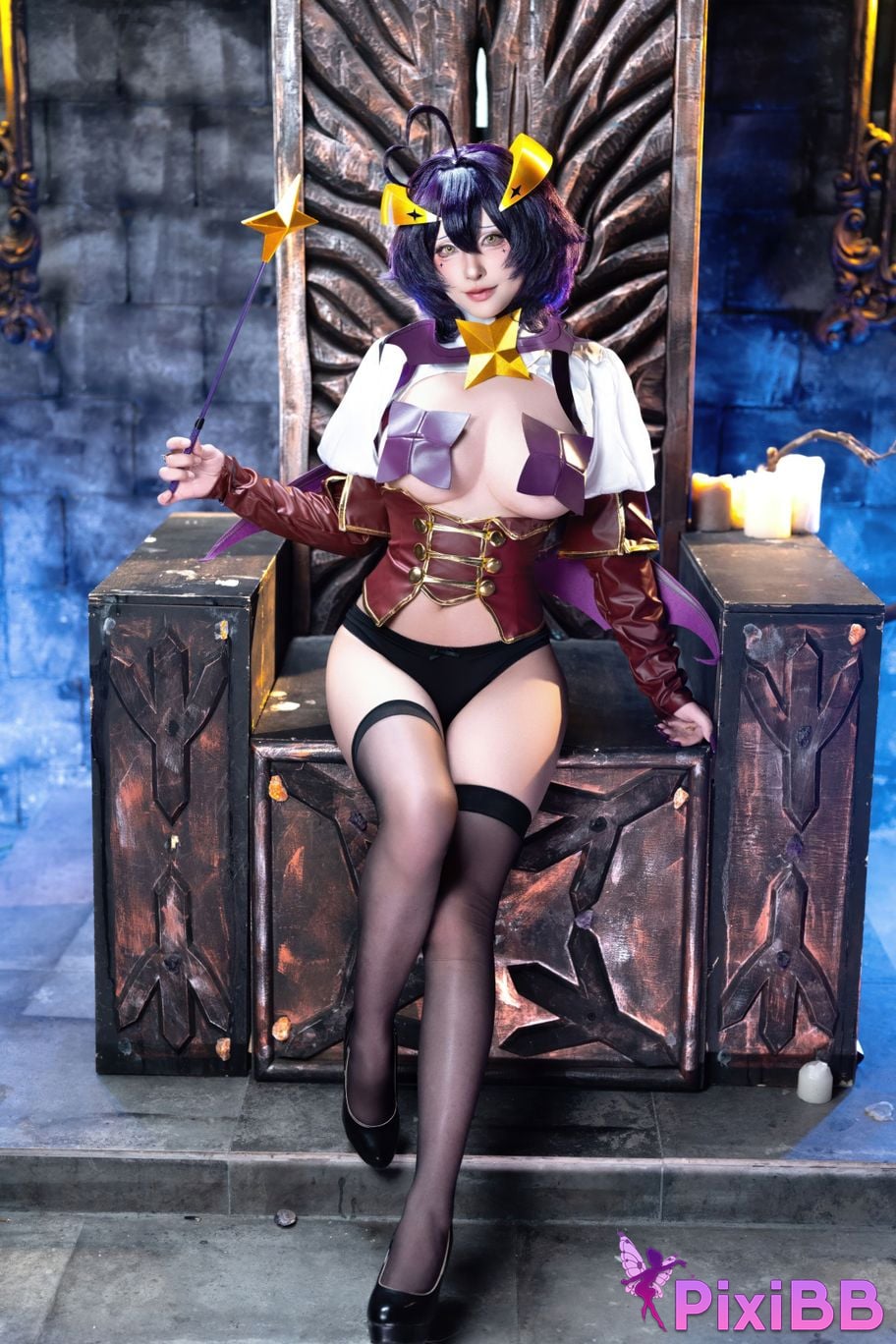 Cosplay Shimizu Yuno Ikutsu Taketo Hiiragi Maika x Araga Kamai PixiBB.COM 036