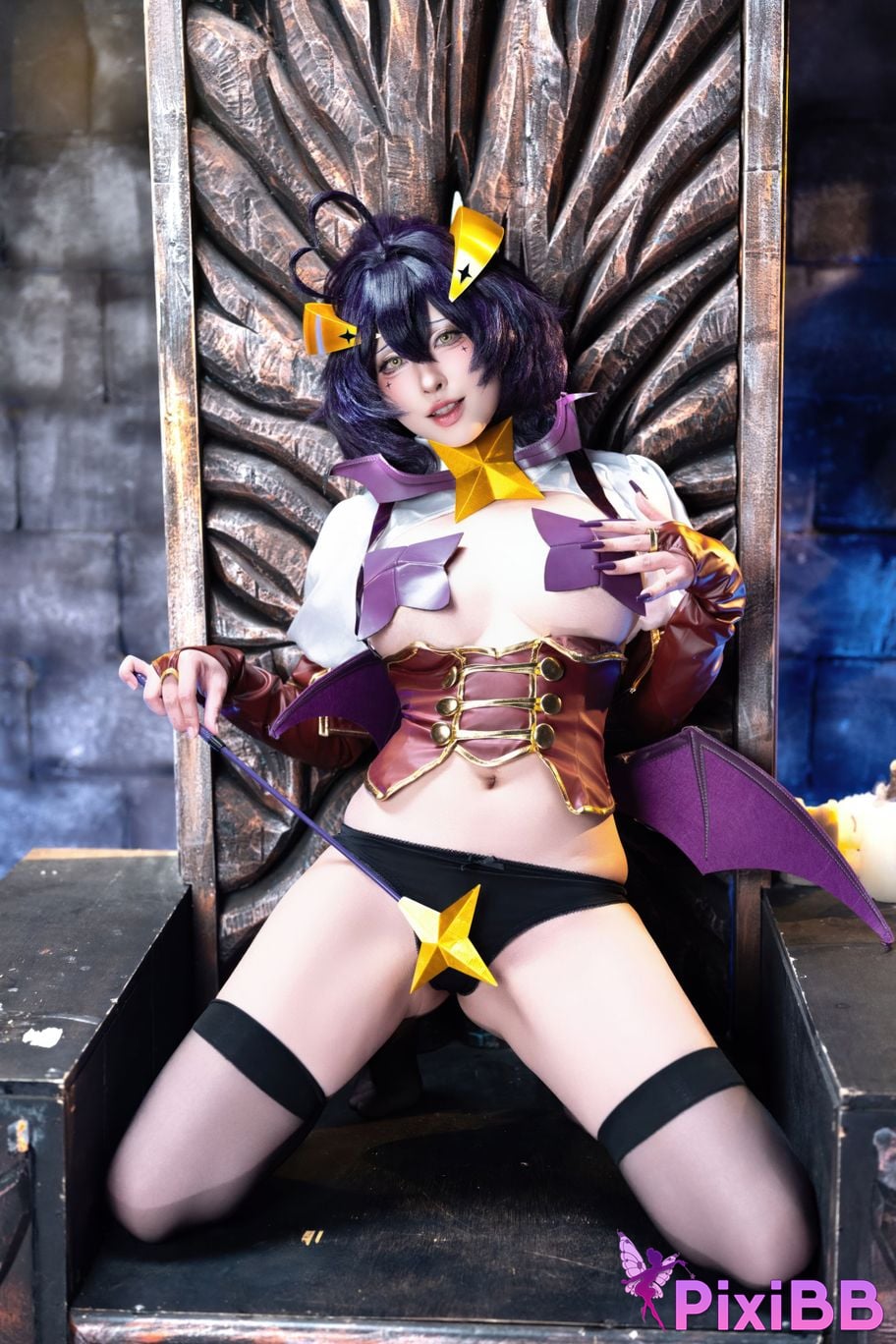 Cosplay Shimizu Yuno Ikutsu Taketo Hiiragi Maika x Araga Kamai PixiBB.COM 041